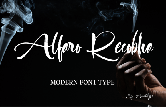 Alfaro Recobha: A Bold Script Font for Modern Branding