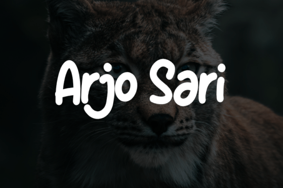 Arjo Sari: The Elegant Script Font for Modern Branding