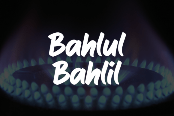 Bahlul Bahlil: The Perfect Script Font for Handmade Brands