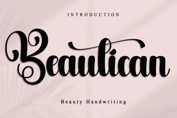 Beautican Font: Elevate Your Brand Identity