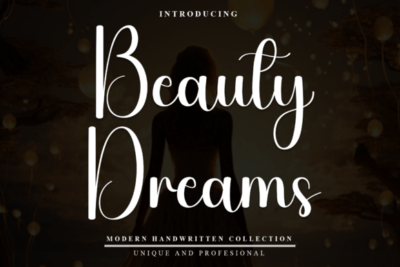 Beauty Dreams: A Warm Script Font for Editorial Design