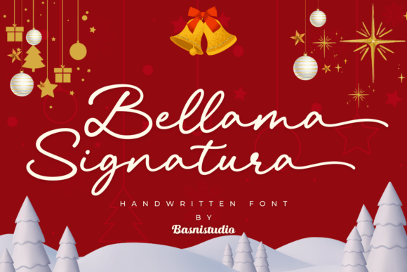 Bellama Signatura Font: A Designer's Review for Holiday Campaigns