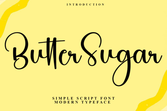 Buttersugar Typeface: Festive Script for Web Design