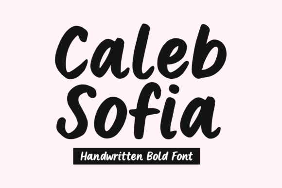 Caleb Sofia: A Bold Script Font for Modern Brand Identity