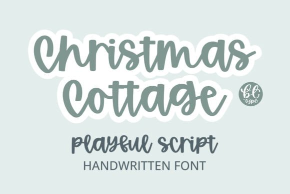 Christmas Cottage Font Review: A Quirky Script for Playful Brands