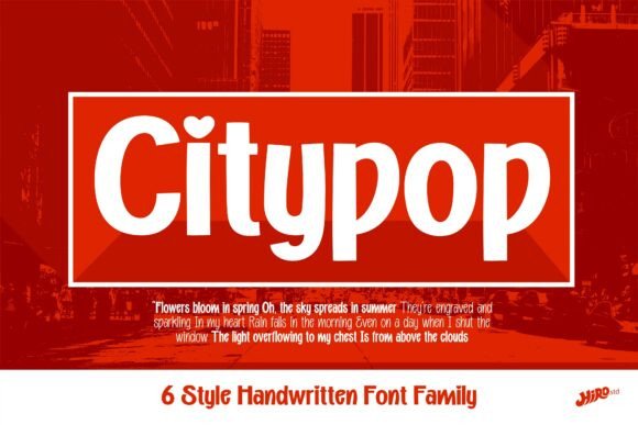 Citypop: The Retro Typeface That Stops the Scroll