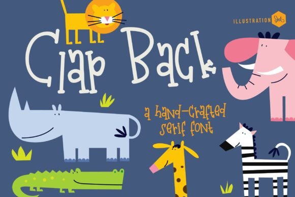 Clap Back: A Bold Serif Typeface for Modern Web Design