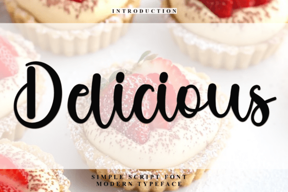 Delicious Font: The Perfect Typeface for Handmade Brands