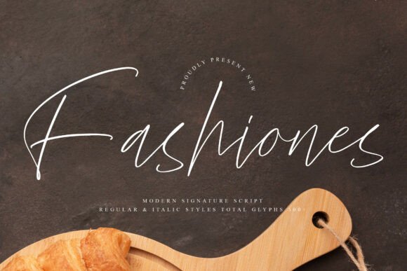 Fashiones Font: Elevate Your Brand Identity