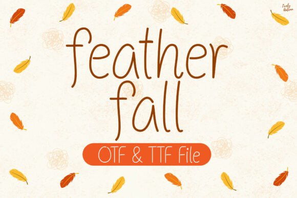 Featherfall: A Handwritten Font for Authentic Branding