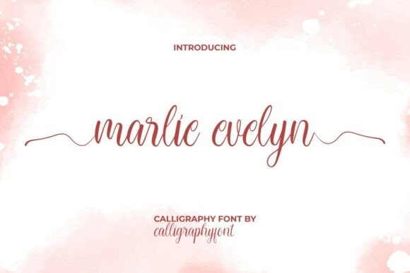 Marlie Evelyn Font: Elevate Your Campaign Visuals