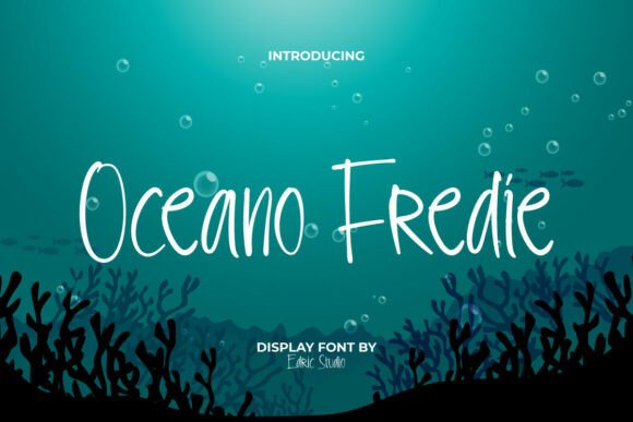 Oceanofredie: The Script Font That Elevates Brand Visuals