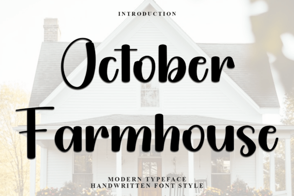 October Farmhouse Font: A Designer's Guide to Modern Script