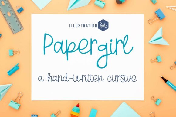 Papergirl Font Review: A Cheerful Script for Branding