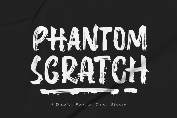 Phantom Scratch Font for Bold Branding