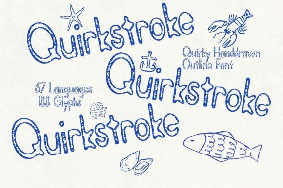 Quirkstroke: A Playful Typeface for Modern Web Design