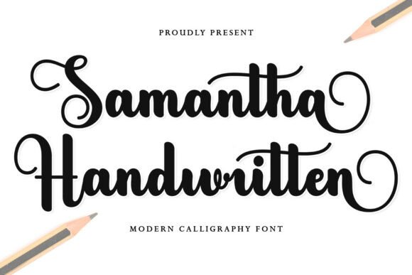 Samantha Handwritten: A Luxury Script Font for Branding