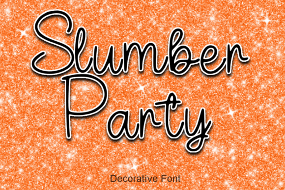 Slumber Party Font: A Playful Typeface for Web Design