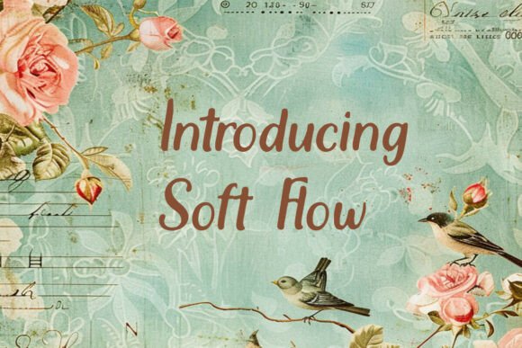 Soft Flow: A Gentle Handwritten Typeface for Warm Branding