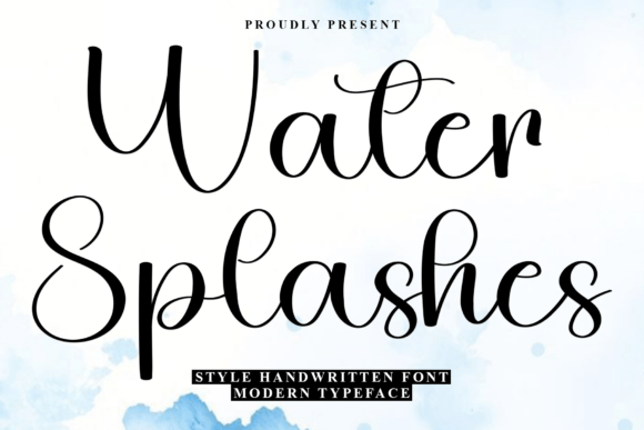 Water Splashes Font: A Campaign Designer's Review